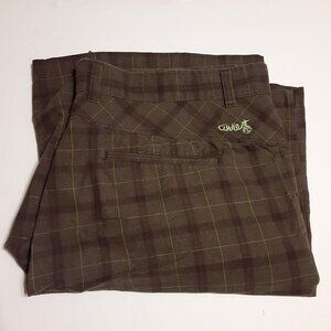 Current Men's Flat Front Plaid Shorts Size 40